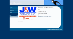 Desktop Screenshot of jandwservice.com